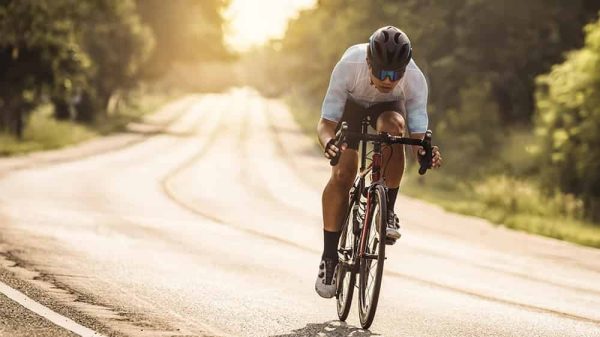 Pedal uphill to burn more calories